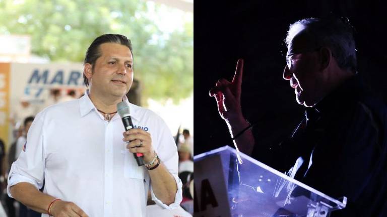 Mario Zamora Gastélum y Rubén Rocha Moya, candidatos al Gobierno de Sinaloa.
