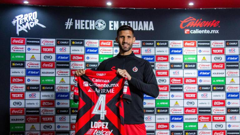 Lisandro López ya fue presentado como nuevo refuerzo de Xolos de Tijuana.