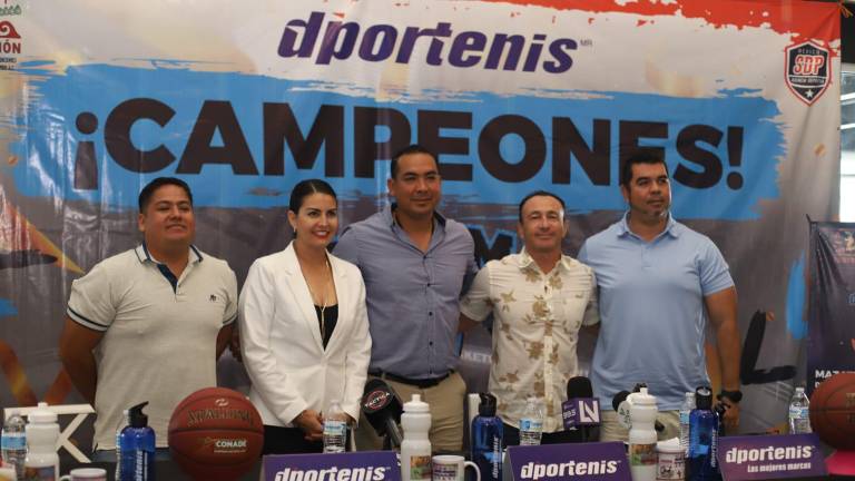 En conferencia de prensa se dieron los detalles de la Copa de Baloncesto Mazatlán, también conocido como Cobama.