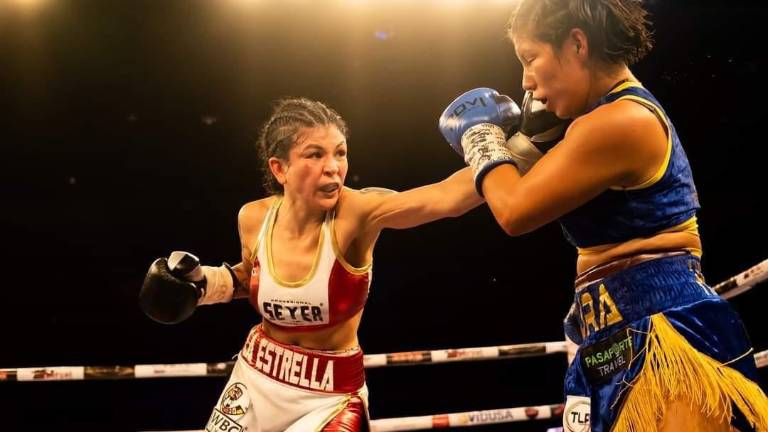 Isabel Millán ya sabe lo que es pelear por un título mundial.