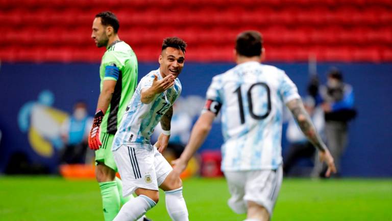 Lautaro Martínez abrió el marcador y atinó su disparo en la tanda de penales.
