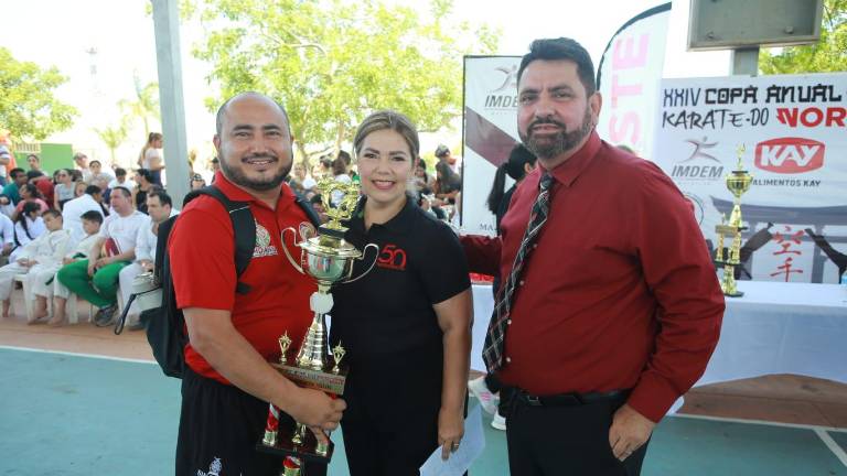 El Dojo BOAH, de Angostura, se lleva el premio de las delegaciones foráneas.
