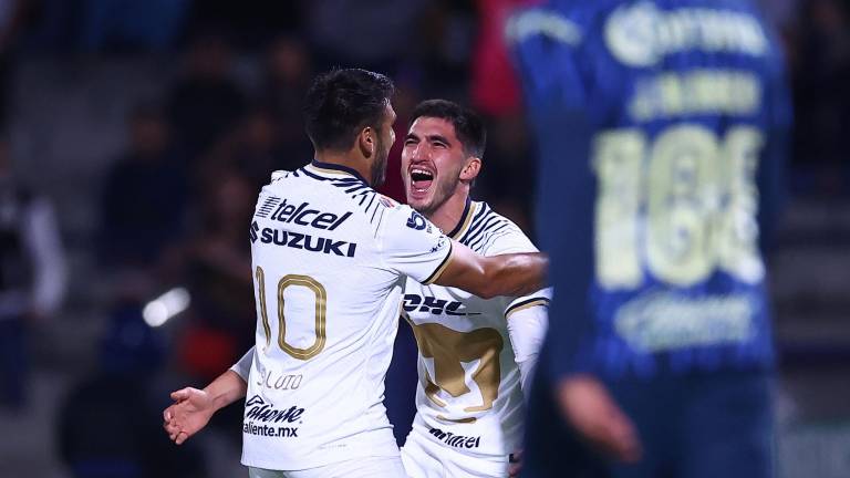 Gustavo del Prete abrió el marcador por Pumas.
