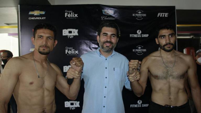 Los pugilistas se dicen listos.