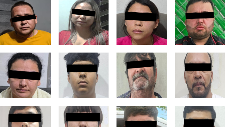Autoridades federales dieron a conocer la detención de 17 presuntos delincuentes detenidos tras operativos realizados en diferentes puntos de la entidad.