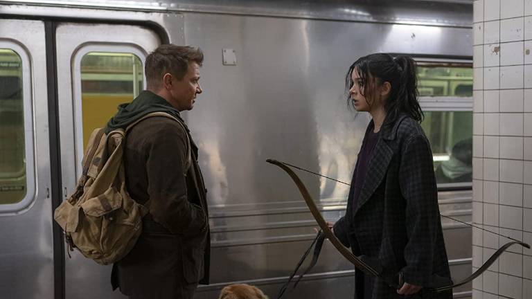 Escena de Hawkeye.