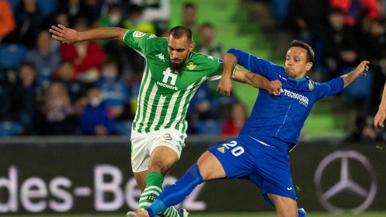 Real Betis no pudo conseguir los tres puntos ante el Getafe.