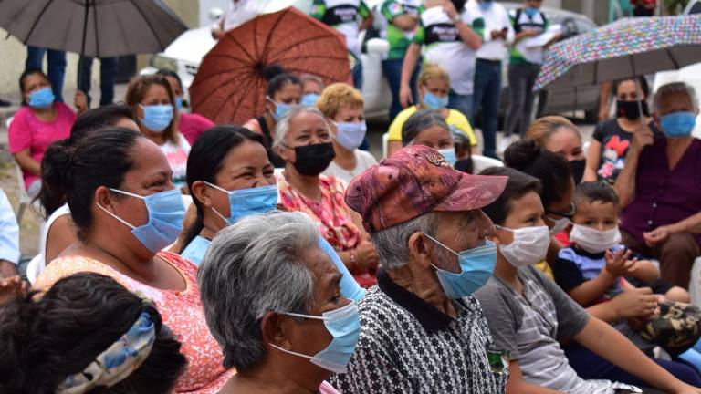 Imagen de acto de campaña en Mazatlán.