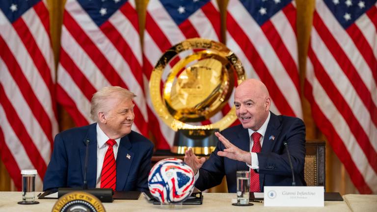 Donald Trump estará presente este domingo en el MetLife Stadium.