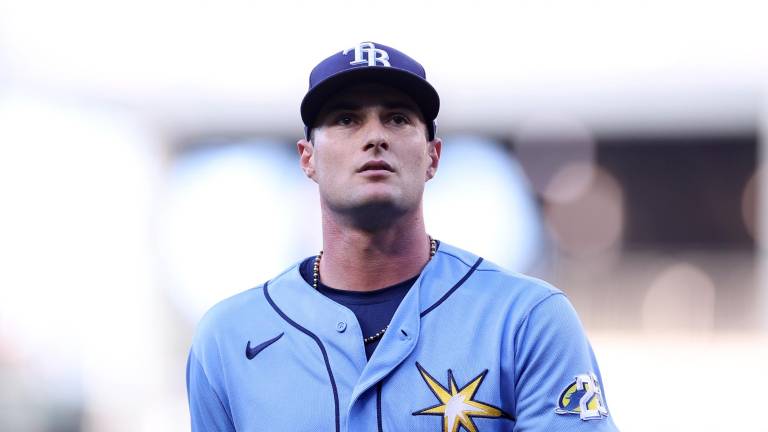 Shane McClanahan ha sido uno de los pilares de la sólida temporada de los Rays.
