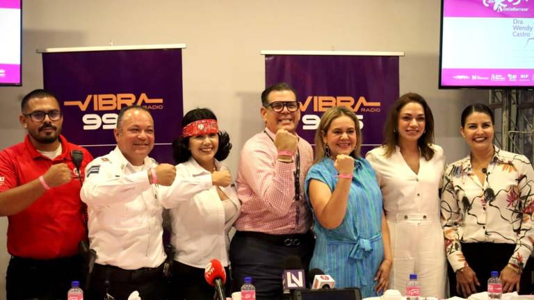 Lo recaudado será donado al DIF Sinaloa para apoyar con chequeos a mujeres.