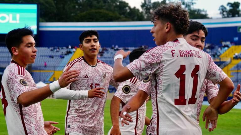 Fidel Barajas marcó el tercer gol de México.