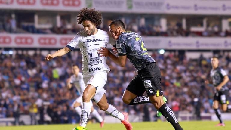 Pumas y Querétaro empatan a un gol en La Corregidora.