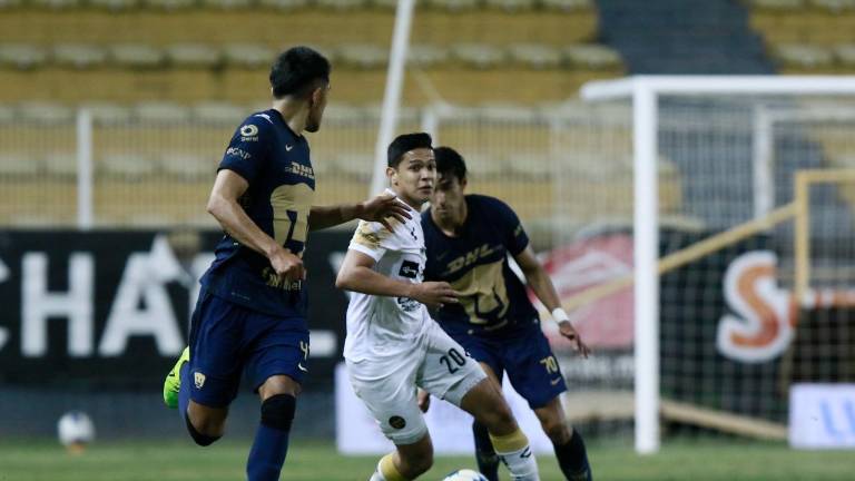 Jesús Vega (20) fue el mejor jugador de Dorados ante Pumas Tabasco.