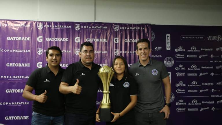 Los pormenores de la Copa Mazatlán de Futbol 9-11 y Futbol 7 fueron anunciados en el estadio El Kraken.