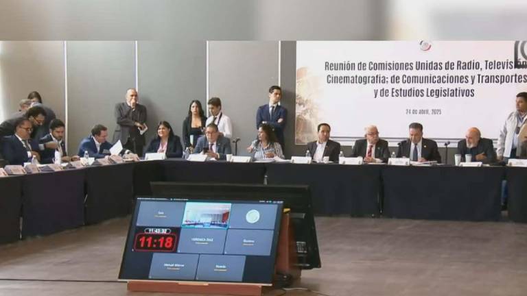 Comisiones unidas del Senado aprobaron sin cambios el dictamen de la ley en materia de Telecomunicaciones y Radiodifusión.