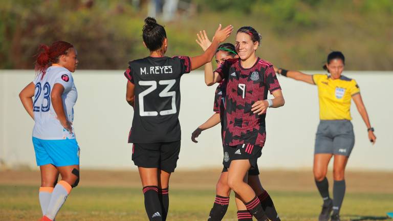 México Femenil es líder del Grupo A con nueve puntos.