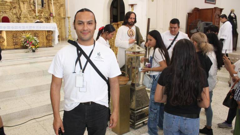Daniel Landeros es el coordinador general de la reliquia de San Judas Tadeo a nivel nacional y destaca el gran recibiendo que ha tenido su visita en diversos estados.