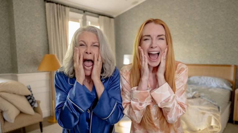 Jamie Lee Curtis y Lindsay Lohan.