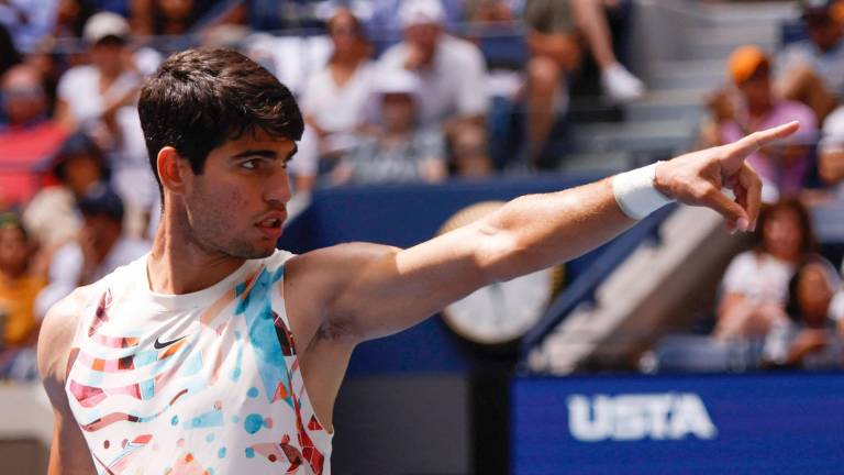 Carlos Alcaraz siempre ha alcanzado la segunda semana del US Open desde que se estrenó en 2021.