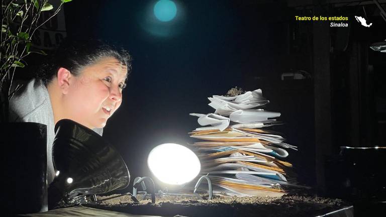 Sabueso, de la sinaloense Teresa Díaz del Guante participa en el Festival de Monólogos.
