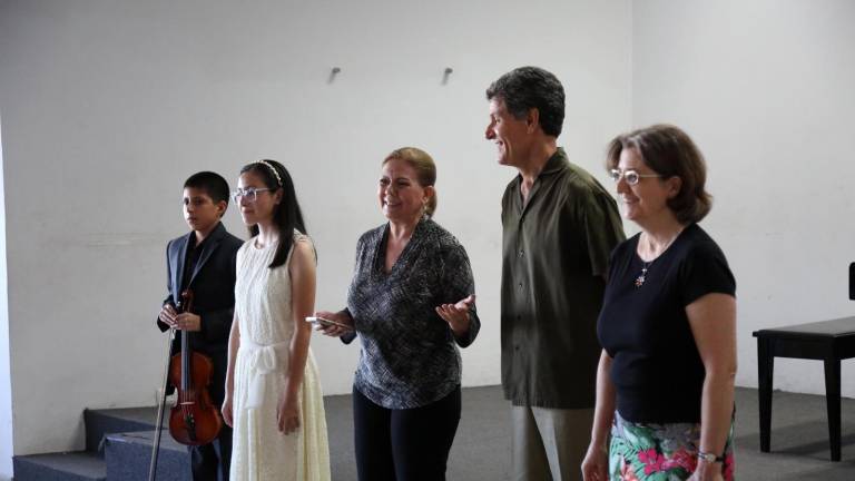 Ieshua y Sara Montoya, alumnos