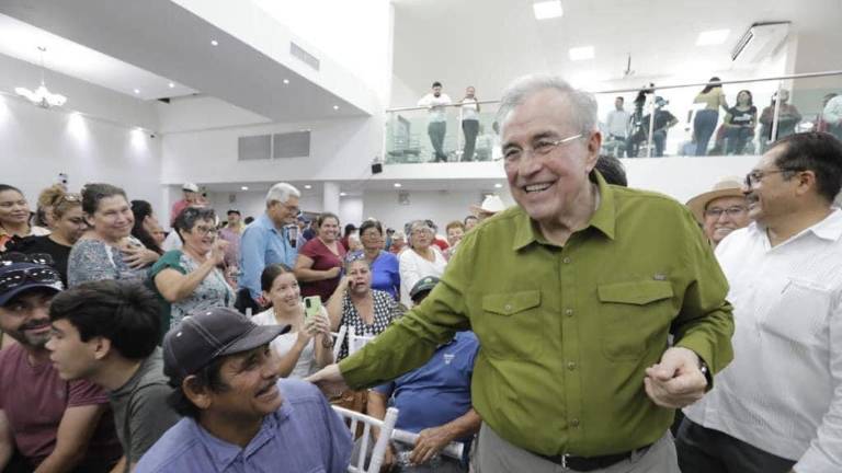Rubén Rocha Moya estará de vacaciones este lunes y martes.