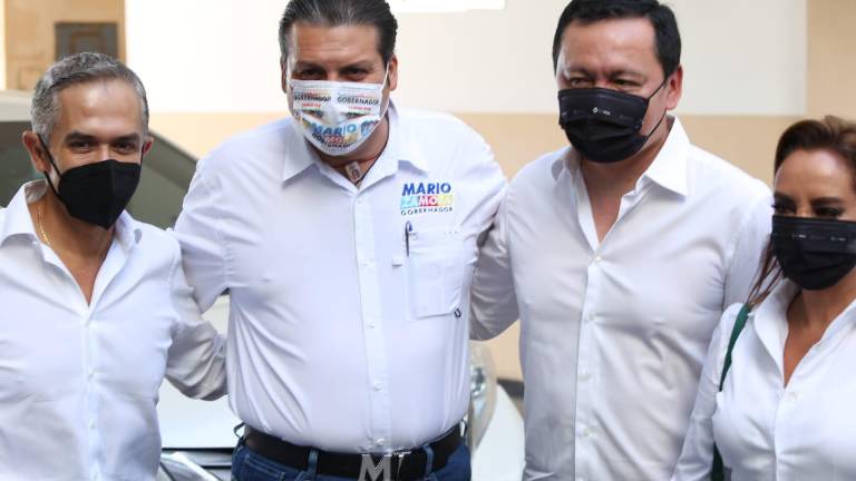 Los senadores de la República Ruíz Massieu manifestaron su respaldo al candidato de la alianza Vamos por Sinaloa,