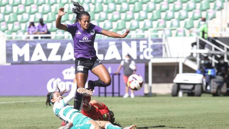 Mazatlán FC Femenil pierde ante Santos Laguna su último juego del Guard1anes 2021.