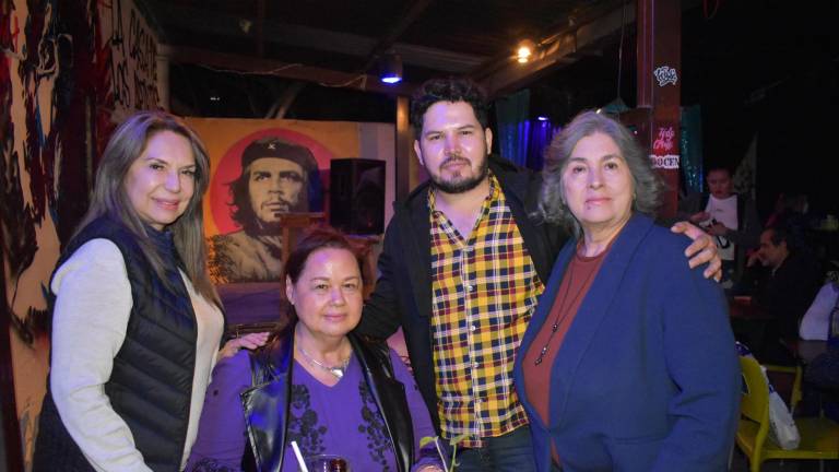 Olivia Gaxiola, Rosario López, Emmanuel Salomón y Delia Guerrero.
