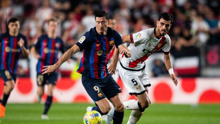 Barcelona no puede ante el Rayo Vallecano.
