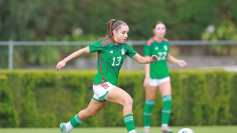 Cristina Montaño volverá a vestir la camiseta del Tricolor Femenil Sub 17.