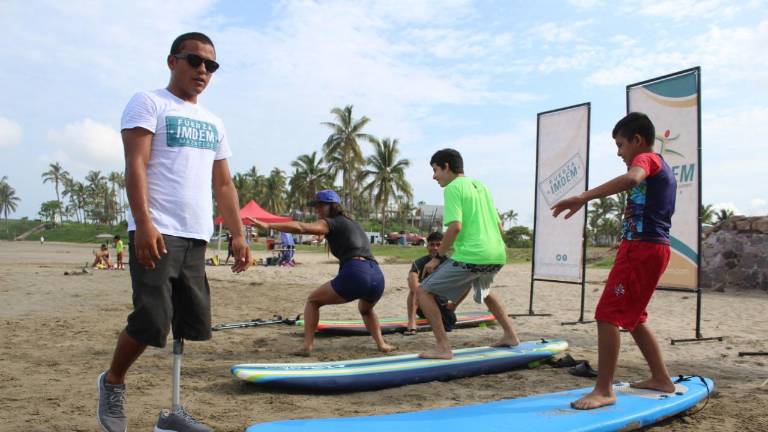 El surfing adaptado tendrá actividad en los próximos días.