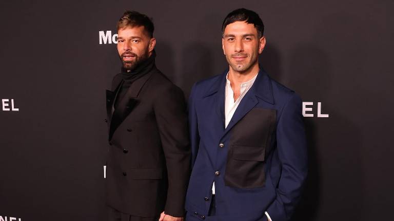 Ricky Martin y Jwan Yosef.