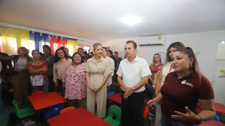 Autoridades inauguran en Mazatlán el primer Centro Comunitario de Atención a la Primera Infancia.