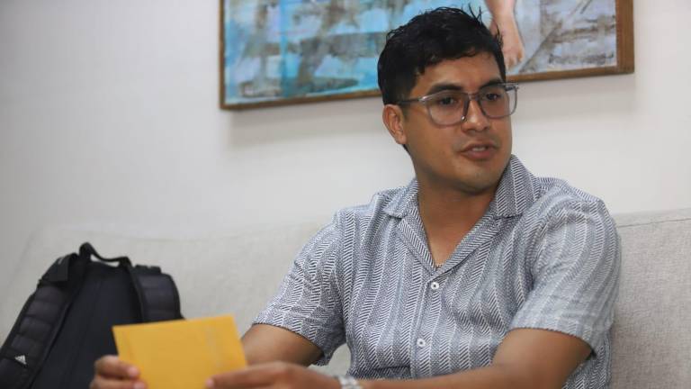 El Maestro en Ciencias, de 28 años de edad, expresó su gratitud al recibir una nueva donación de 500 pesos por parte de un suscriptor anónimo de Noroeste.