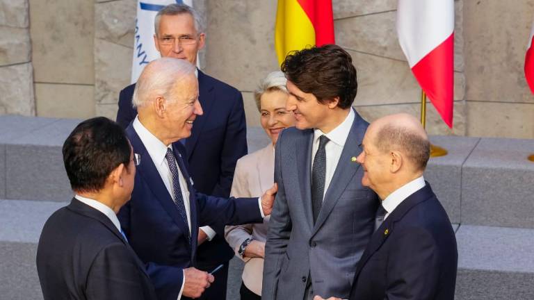 Joe Biden está en Bruselas.