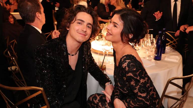 Timothée Chalamet y Kylie Jenner.