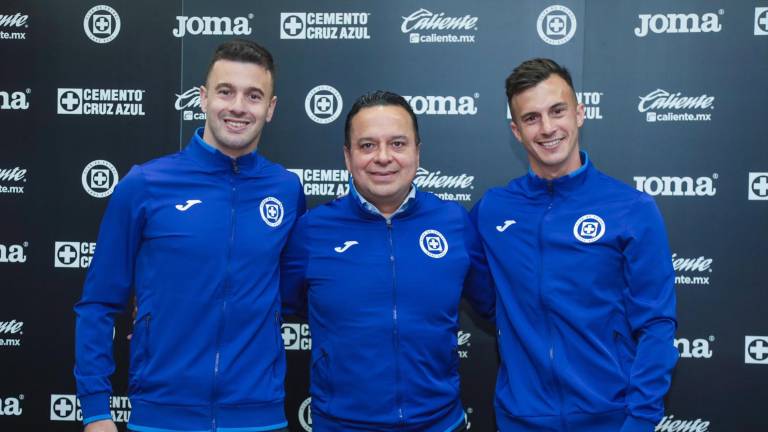 Ramiro Carrera y Augusto Lotti se visten de azul.