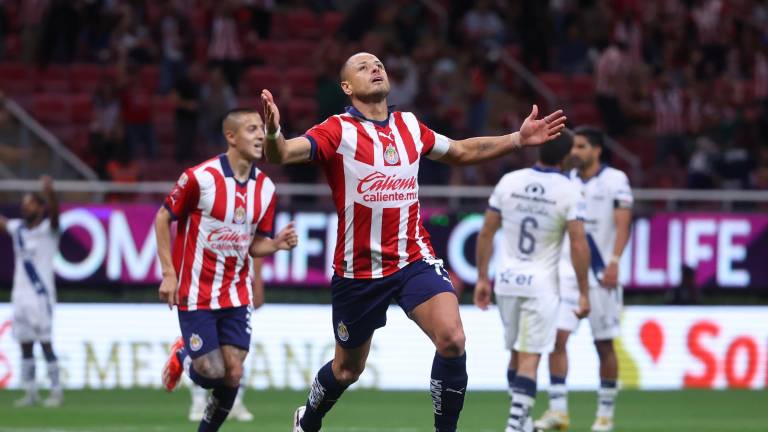 Javier “Chicharito” Hernández se estrena como goleador en el Clausura 2024.