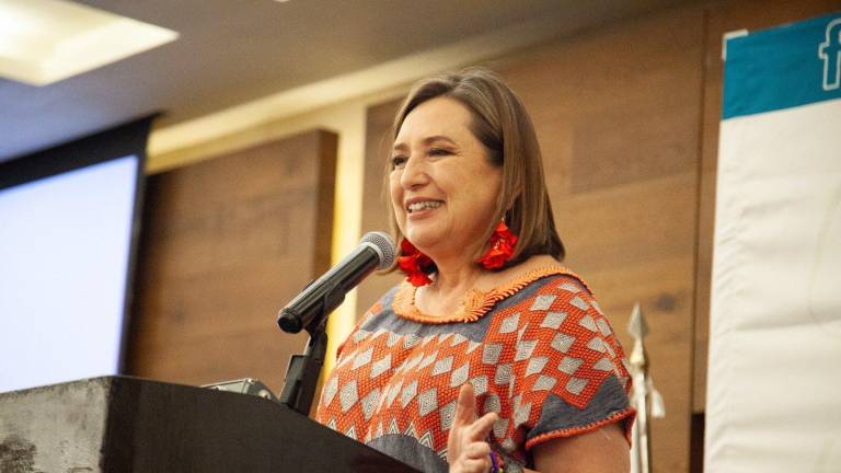 La Senadora Xóchitl Gálvez compareció en la UNAM por el supuesto plagio de su trabajo con el que se tituló como Ingeniera en Computación.
