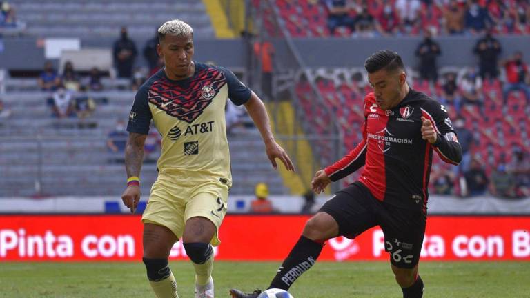 América se impone por la mínima diferencia al Atlas.
