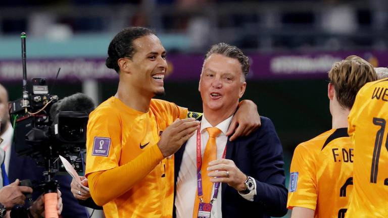 Louis Van Gaal está ilusionado con su equipo.