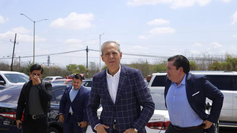 Gerardo Vargas Landeros, Alcalde desaforado de Ahome, a su llegada a la audiencia ante un juez en Culiacán.