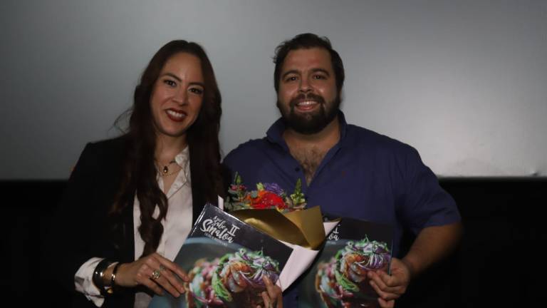 Los chefs Carolina Zatarain y Jorge Zorrilla agradecieron el poder ser parte de este proyecto, que muestra la riqueza de la cocina sinaloense, sus tradiciones y cultura.