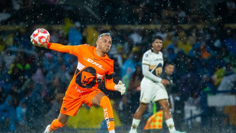 Keylor Navas admite su primer gol en Liga MX.