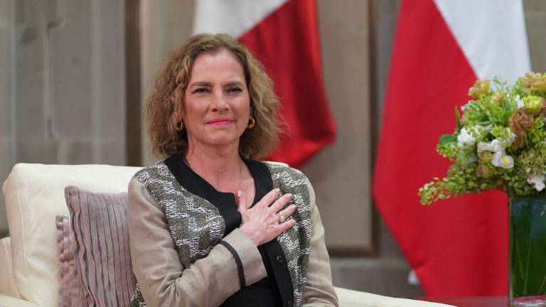 Beatriz Gutiérrez Müller, ex presidenta honoraria de la Coordinación de Memoria Histórica y Cultural de México.