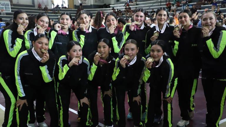Las voleibolistas sinaloenses son las monarcas nacionales.
