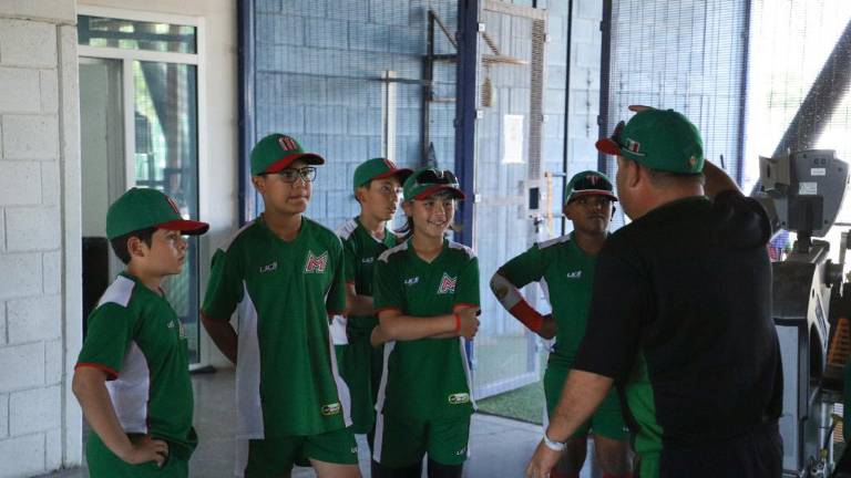 México se prepara para el Campeonato Panamericano de Beisbol U10.