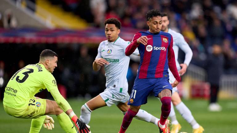 Barcelona se quita el frío con goleada al Getafe.